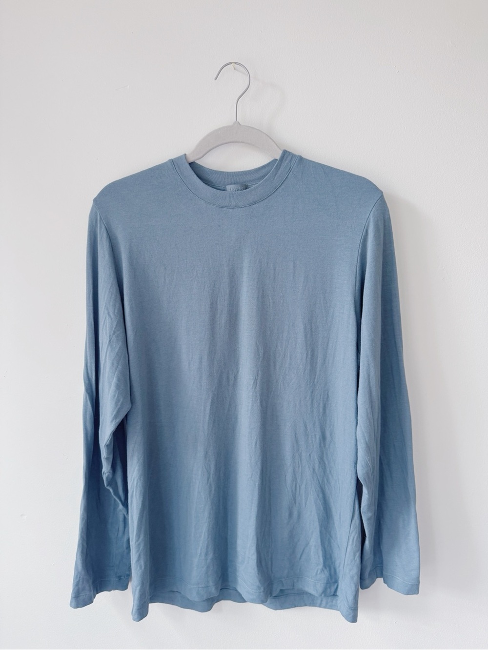SKIMS long sleeve boyfriend t-shirt